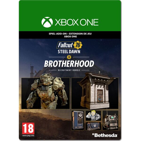 xboxone fallout 76 brotherhood recruitment bundle