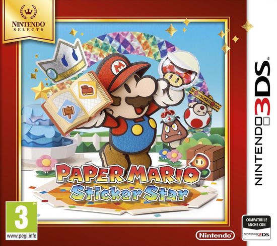 Nintendo Paper Mario Sticker Star Selects