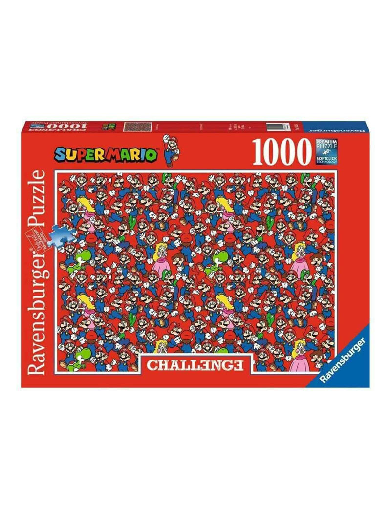 Gadget Puzzle Ravensburger Super Mario Challenge (1000 Pezzi)