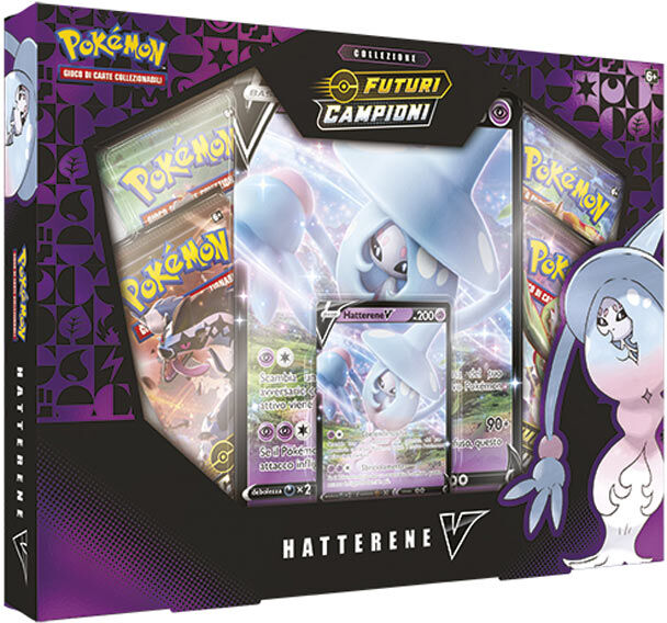 Game Vision Carte Pokémon Spada e Scudo: Futuri Campioni Collezione Hatterene V