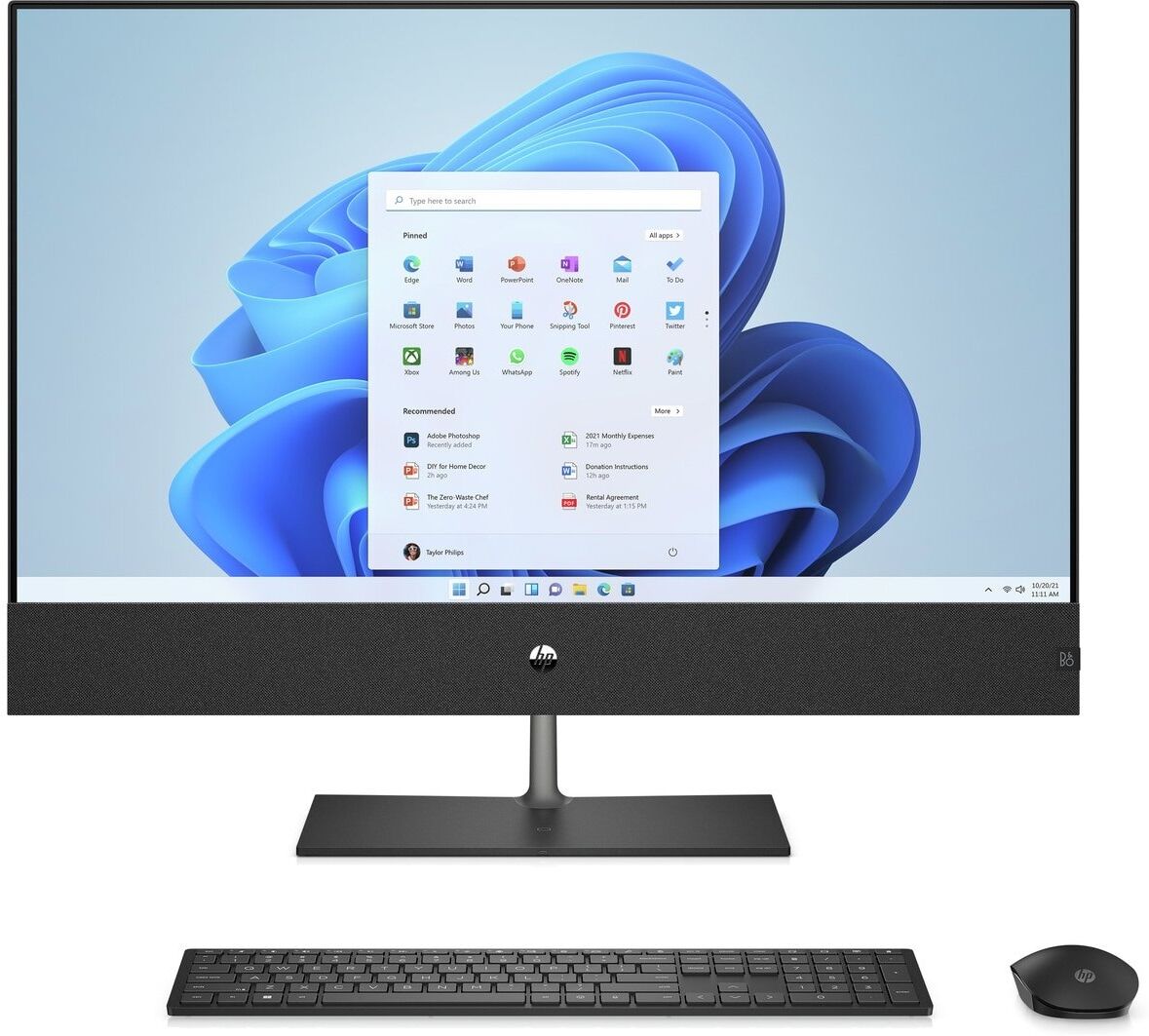 HP Pavilion 32-b1000nl Desktop All-in-One PC con Schermo 4K e NVIDIA® GeForce® GTX 1650