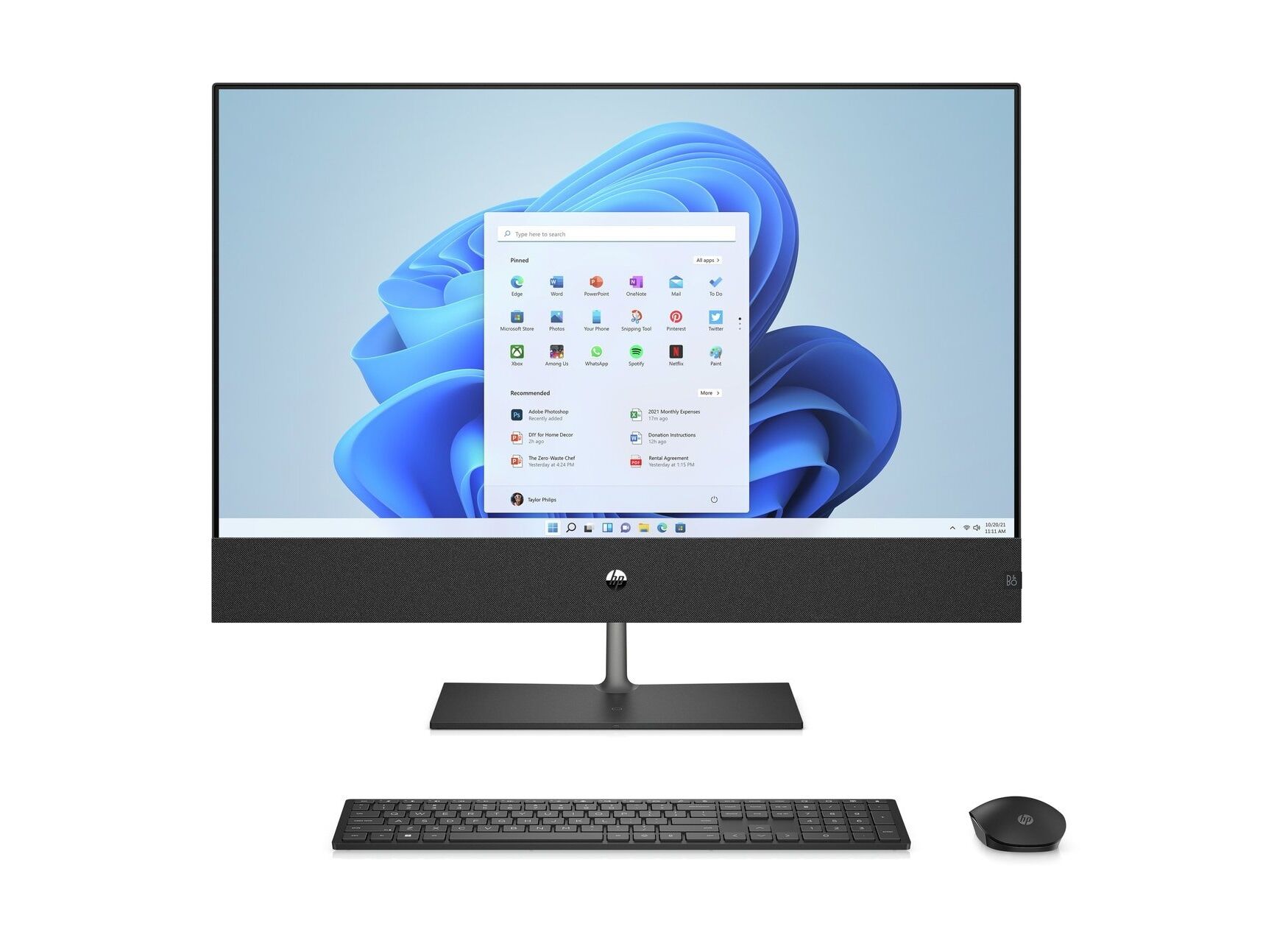 HP Pavilion 32-b1001nl Desktop All-in-One PC con Schermo 4K e NVIDIA® GeForce® GTX 1650