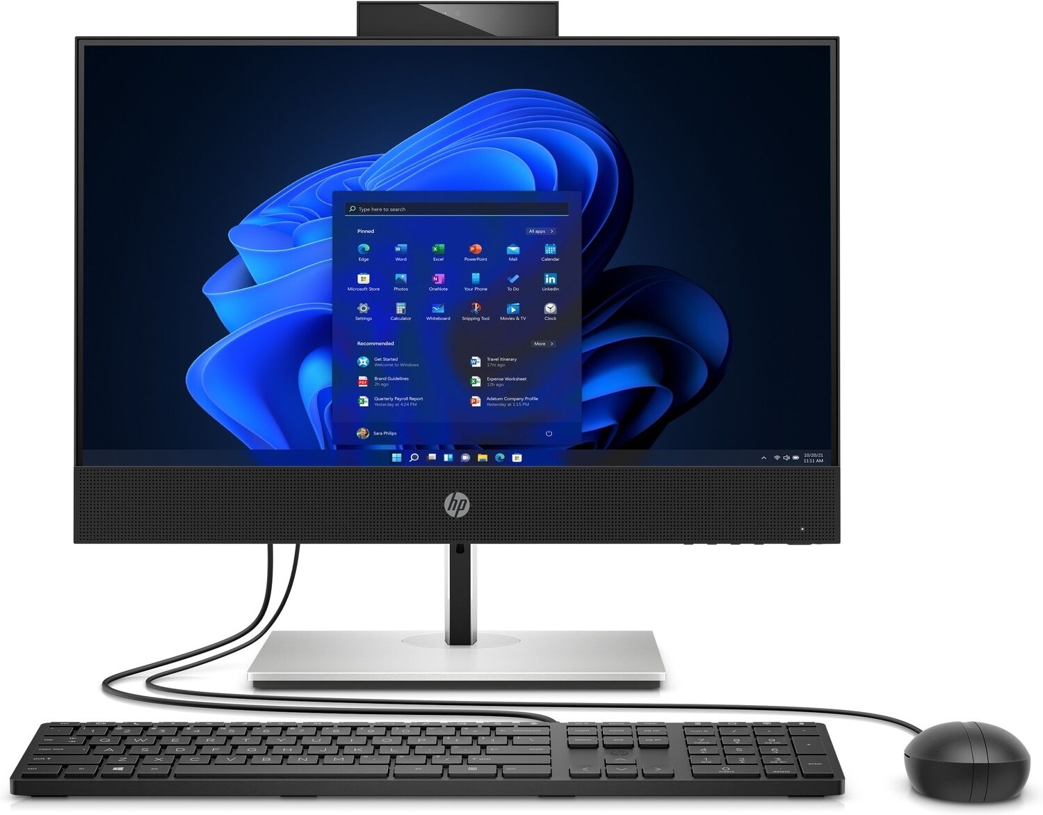 HP ProOne 600 G6 Desktop All-in-One  PC con 3 anni di garanzia inclusi