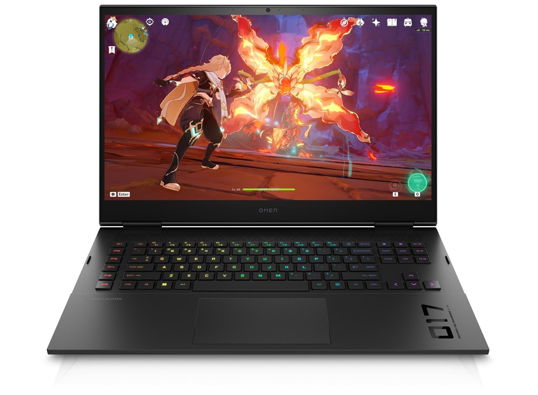 OMEN by HP Laptop 17-cm2005nl  Notebook Gaming con Intel® 13° gen. schermo QHD 165 Hz - NVIDIA® GeForce RTX™ 4060 - 3anni di garanzia inclusi