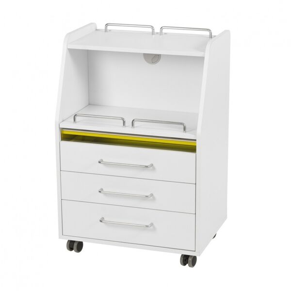 weelko carrello estetista - 3 cassetti -