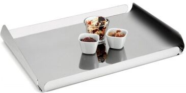 Elleffe Design Elleffe Vassoio in acciaio inox 47x32,5cm Elleffe Design Elleffe Vassoio in acciaio inox 47x32,5cm