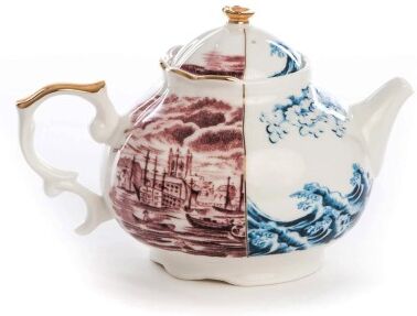 Seletti teiera in porcellana “Hybrid-Smeraldina” 15x13cm Seletti teiera in porcellana “Hybrid-Smeraldina” 15x13cm