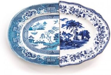 Seletti Vassoio in porcellana Hybrid Diomira Seletti Vassoio in porcellana Hybrid Diomira