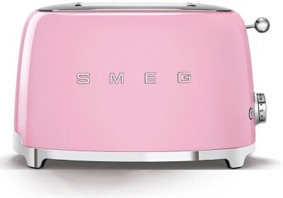 SMEG Tostapane vintage 50\'s Style 2 fette rosa SMEG Tostapane vintage 50\'s Style 2 fette rosa