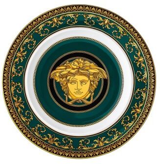 Versace piatto piano Medusa Juniper Ø18cm Versace piatto piano Medusa Juniper Ø18cm