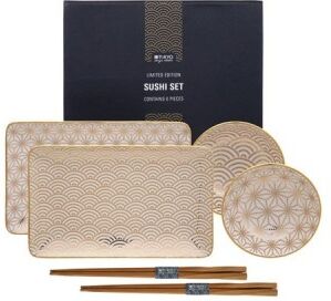 Tokyo Design set sushi Nippon Gold 6pz Edizione Limitata Tokyo Design set sushi Nippon Gold 6pz Edizione Limitata