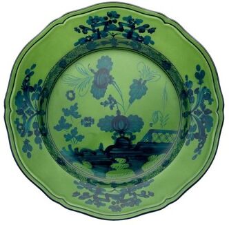 Richard Ginori piatto piano Oriente Italiano malachite Ø26.5cm Richard Ginori piatto piano Oriente Italiano malachite Ø26.5cm