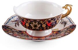 Seletti tazza tè Hybrid Kannauj con piattino Seletti tazza tè Hybrid Kannauj con piattino