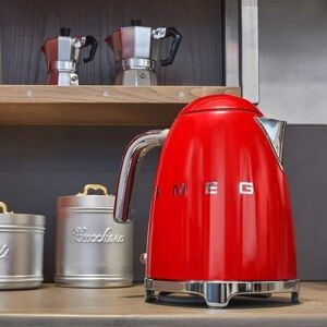 smeg bollitore 3d 50's style rosso