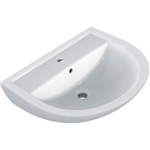 Ideal Standard Quarzo Lavabo Con Foro Rubinetteria 60x47 Cm Bianco