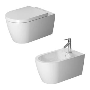 Duravit Sanitari Sospesi Me By Starck Vaso Wc Rimless + Sedile Rallentato + Bidet Monoforo