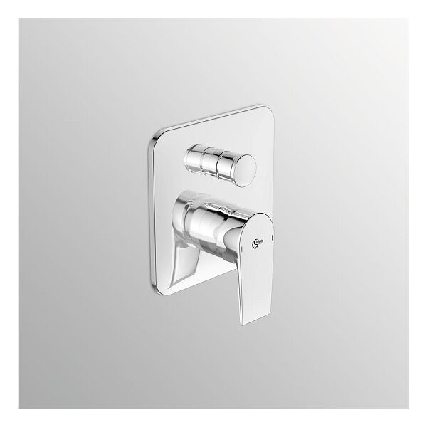 miscelatore rubinetto incasso doccia/vasca ideal standard edge a7127aa (parte esterna)+a1300nu (corpo a incasso)