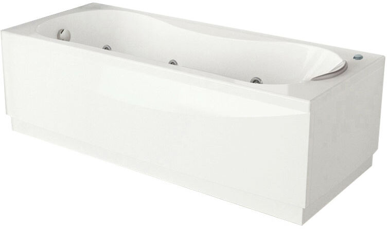 novellini vasca da bagno idromassaggio pannellata 2 pannelli calypso eco 180x80