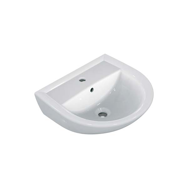 Ideal Standard Quarzo Lavabo Con Foro Rubinetteria 50x44 Cm Bianco