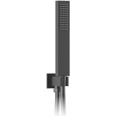 Metaform Kit Doccetta E Supporto Con Presa Acqua Black Quadro - Kit Doccia Metaform Kit Doccetta E Supporto Con Presa Acqua Black Quadro - Kit Doccia