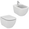 Ideal Standard Sospesi Tesi Vaso Wc Aquablade Bidet Sedile Slim Soft-Close Chiusura Rallentata