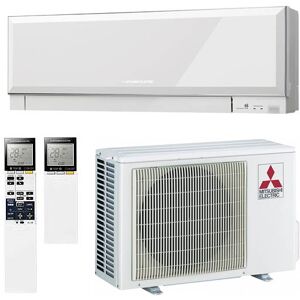 Mitsubishi Climatizzatore Condizionatore 9000 Btu A+++ Wi-Fi Intergrato Kirigamine Zen R32 Msz-Ef25vgkw White Bianco