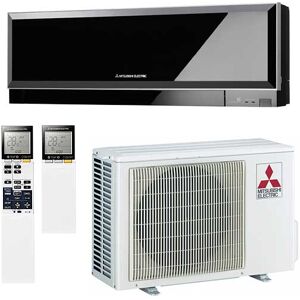 Mitsubishi Climatizzatore 9000 Btu A+++ Kirigamine Zen R32 Wifi Integrato Msz-Ef25vgkb Nero Black