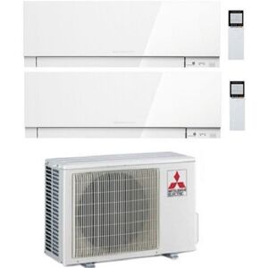 Mitsubishi Climatizzatore Dual  Split 9000+18000 9+18 Btu Wifi A+++ Kirigamine Zen Mxz-2f53vf R32