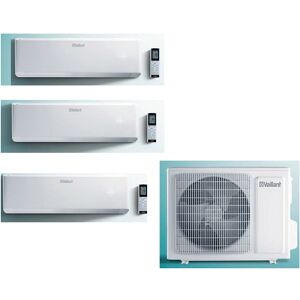 Vaillant Climatizzatore Trial Split Inverter 9+9+9 9000+9000+9000 Btu A++ Climavair Exclusive Vaf8-070w3no