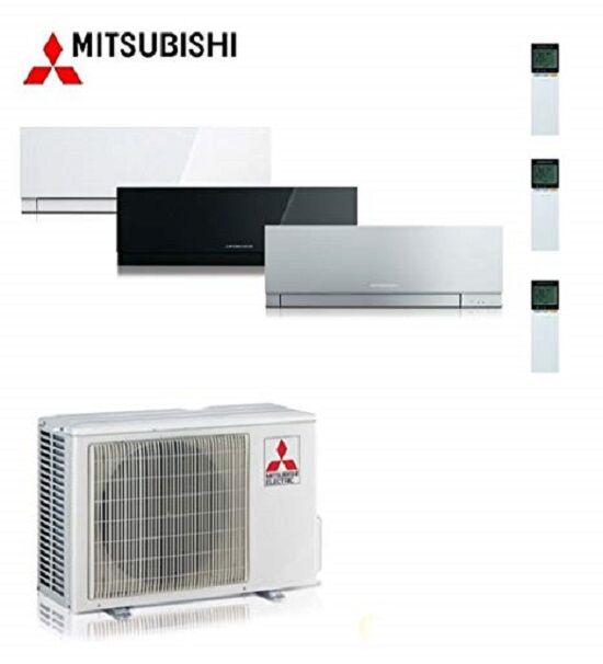 Mitsubishi Climatizzatore Trial Split 9+9+9 Btu A+++ Wifi Kirigamine Zen Mxz-3f54vf Vari Colori