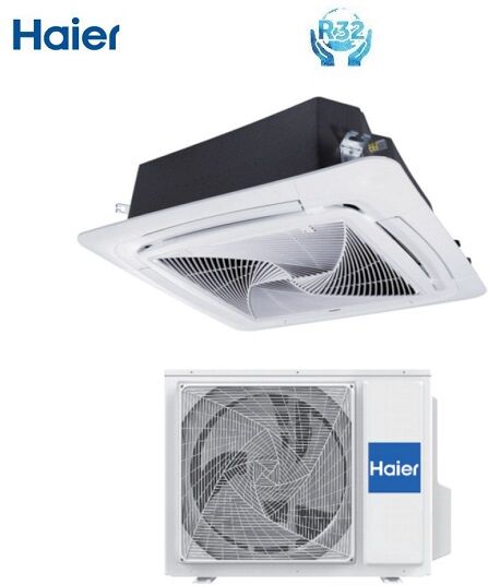 HAIER Climatizzatore Inverter 24000 Btu A++ Cassetta 8 Vie Round Flow Haier