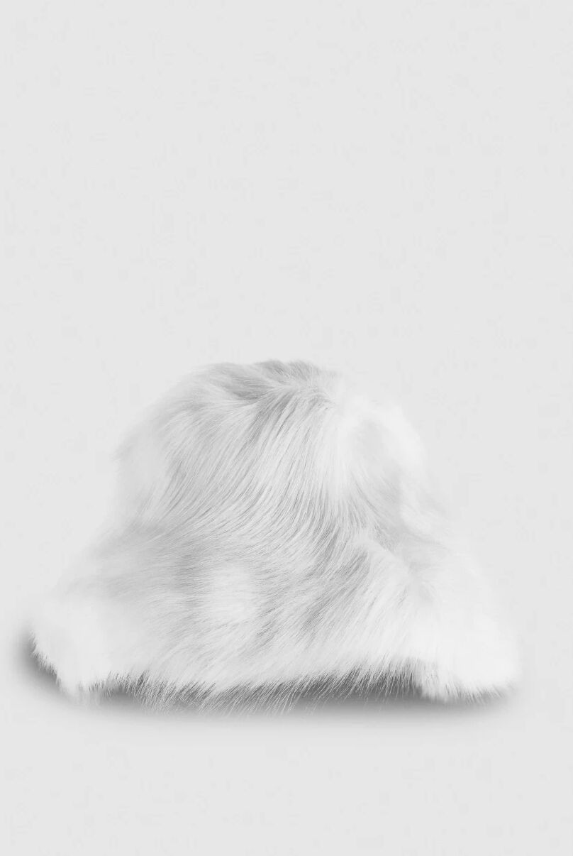 Patrizia Pepe Cappello Fluffy bianco S