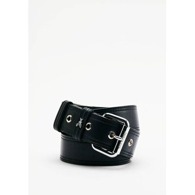 Patrizia Pepe Cintura in pelle morbida nero S Patrizia Pepe Cintura in pelle morbida nero S