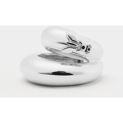Patrizia Pepe Earcuff medio Metal Circle argento U Patrizia Pepe Earcuff medio Metal Circle argento U