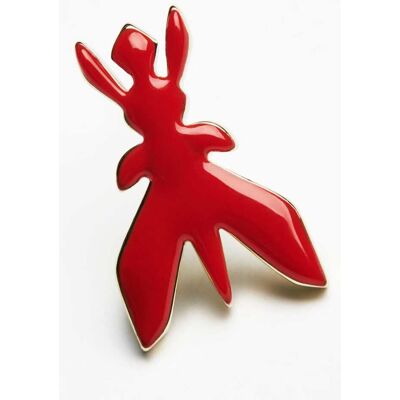 Patrizia Pepe Orecchini Fly in ottone rosso U Patrizia Pepe Orecchini Fly in ottone rosso U