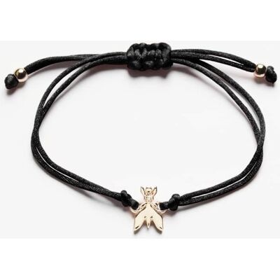 Patrizia Pepe Braccialetto Lucky Fly nero U Patrizia Pepe Braccialetto Lucky Fly nero U