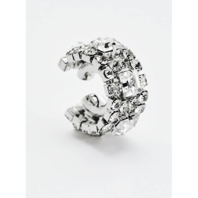 Patrizia Pepe Earcuff Diamond Cut argento U Patrizia Pepe Earcuff Diamond Cut argento U
