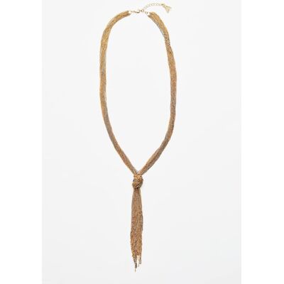 Patrizia Pepe Collana lunga Fringes oro U Patrizia Pepe Collana lunga Fringes oro U