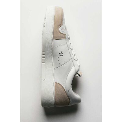 Patrizia Pepe Sneakers in pelle e suede bianco 36 Patrizia Pepe Sneakers in pelle e suede bianco 36