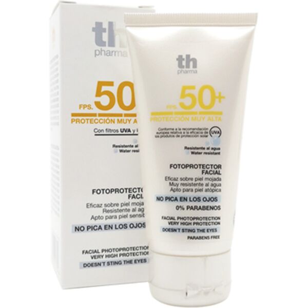 th pharma crema solare viso spf 50+, 50 ml