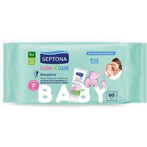 Septona Salviette umidificate per bambini Sensitive, 60 salviette