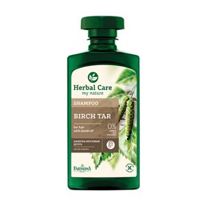 Herbal Care Shampoo antiforfora al catrame di betulla, 330 ml