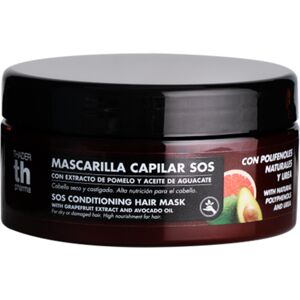 TH Pharma Maschera nutriente SOS per capelli secchi, 300 ml