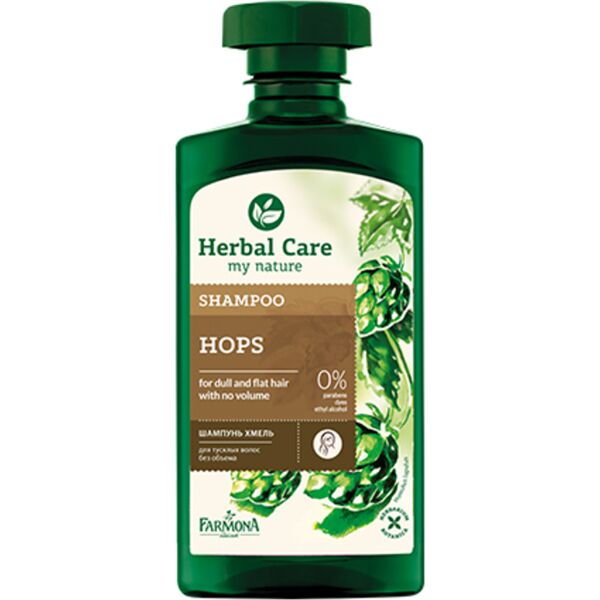 herbal care shampoo volume al luppolo, 330 ml