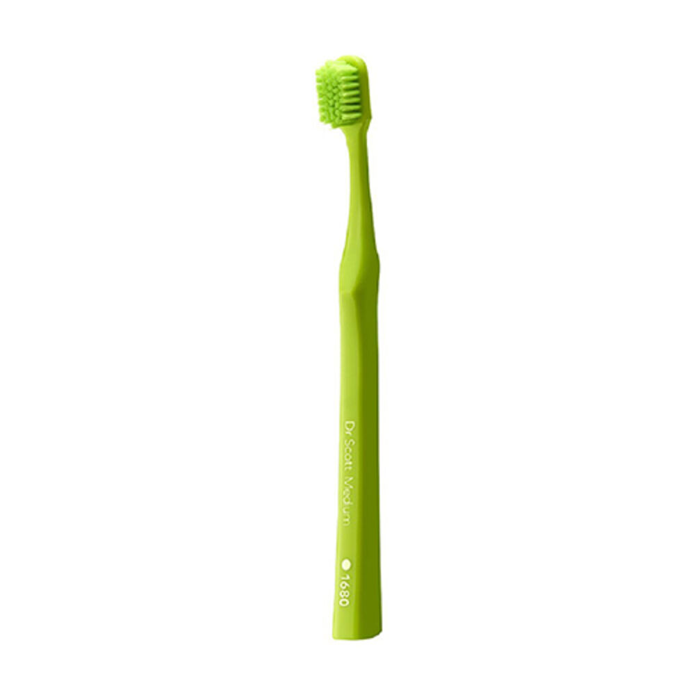 hydrex diagnostics spazzolino da denti medium, 1680 setole - verde, 1 pezzo