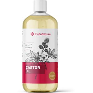 FutuNatura 100% olio di ricino - perdita di capelli e ciglia, 500 ml