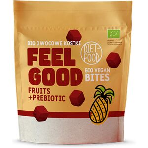 Diet Food BIO Cubetti di frutta Feel Good – ananas e cocco, 120 g