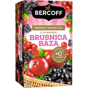 Bercoff Klember Tè alla frutta – mirtillo rosso e vitamina C, 16 x 2 g