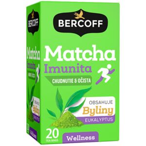 Bercoff Klember Tè per rivitalizzazione con Matcha, 20x1.75 g