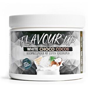 ProFuel Flavour Up aroma vegano in polvere – cioccolato bianco e cocco, 250 g